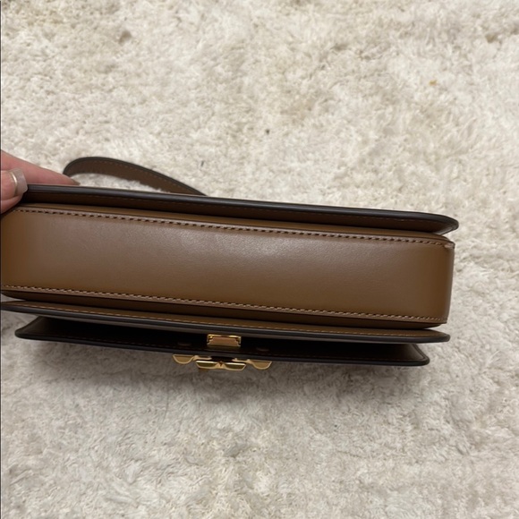 NWT 🎀Tory Burch Brown Leather Eleanor Shoulder Bag - Picture 3 of 15
